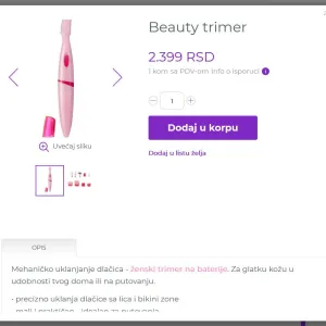 Avon trimer *NOVO*