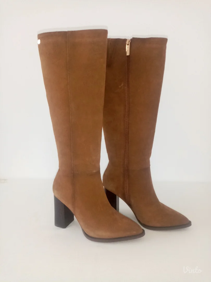 Kožne čizme, br. 37 *NOVE*