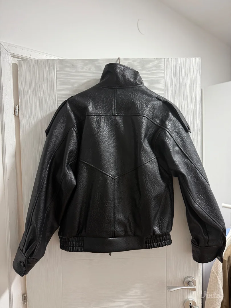 Zara faux leather jakna S | NOVA