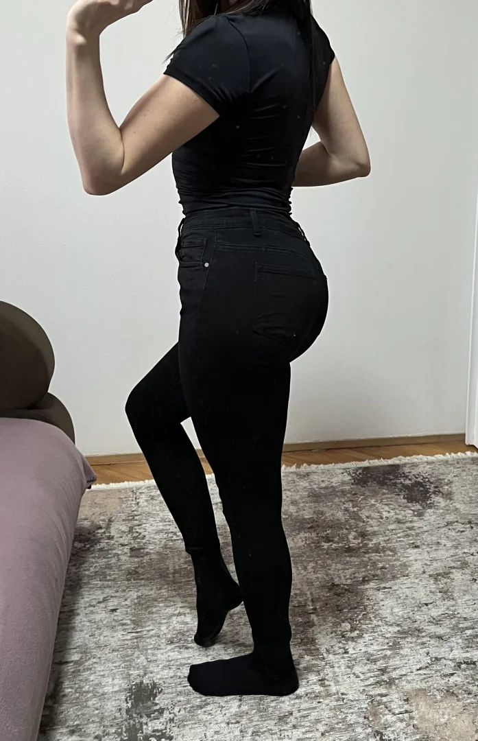 Skinny crne farmerice