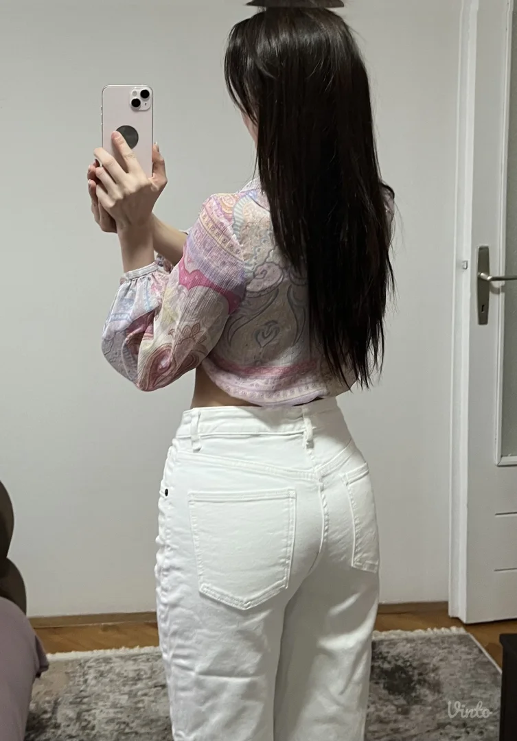 Zara wide leg farmerice