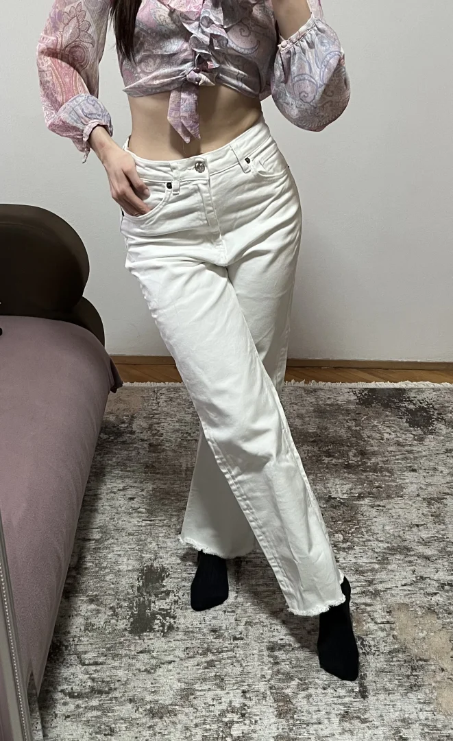 Zara wide leg farmerice
