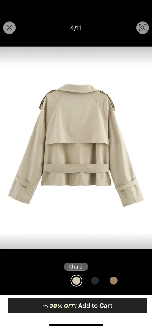 Kratak kišni mantil