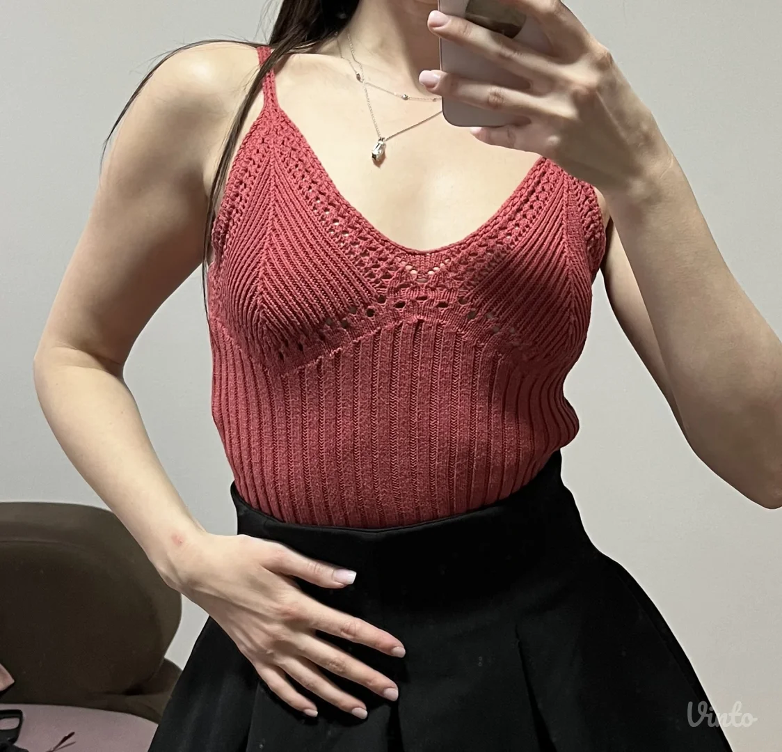 Džemper crop top