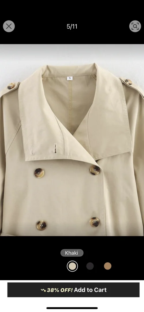 Kratak kišni mantil