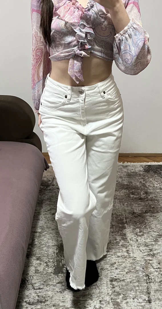 Zara wide leg farmerice