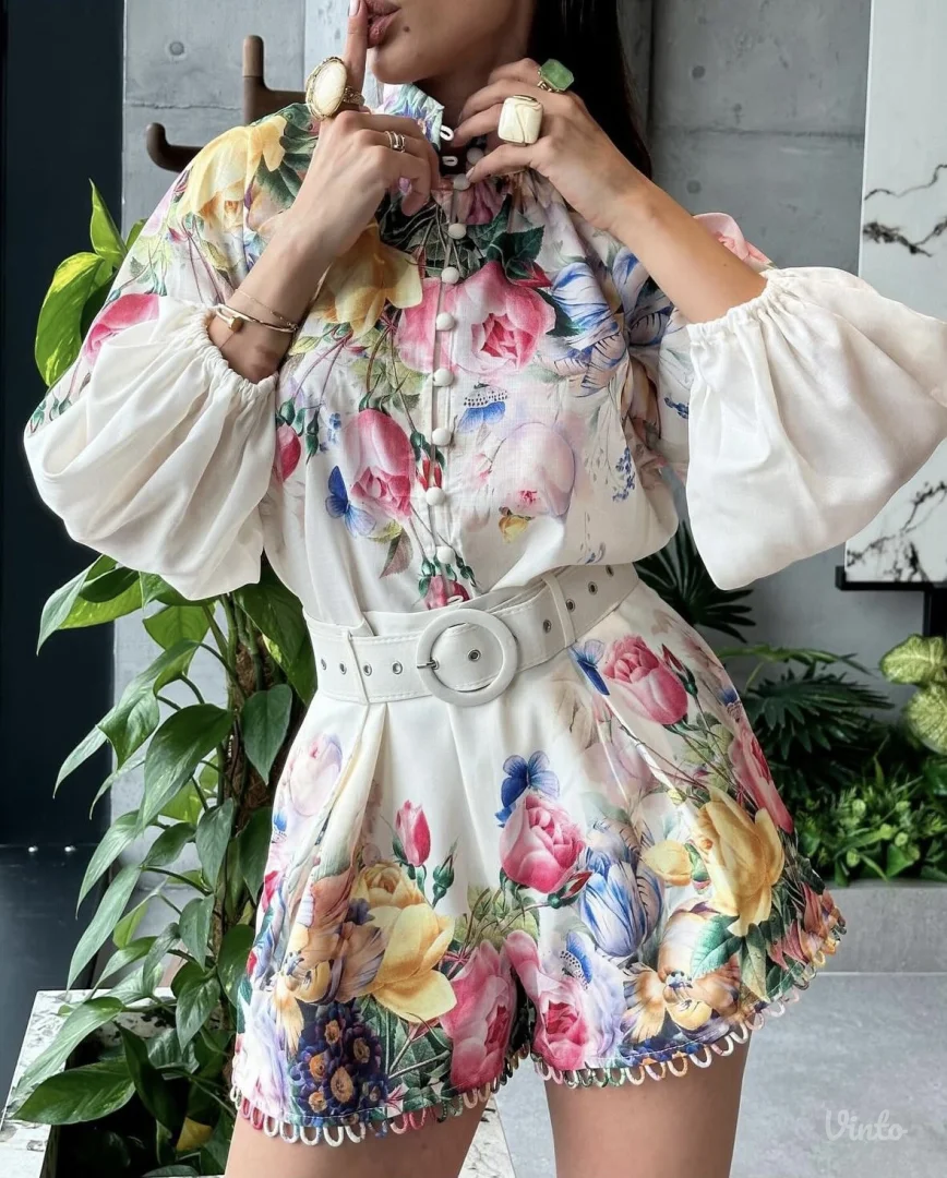 Etual komplet sorts i bluza XS/S