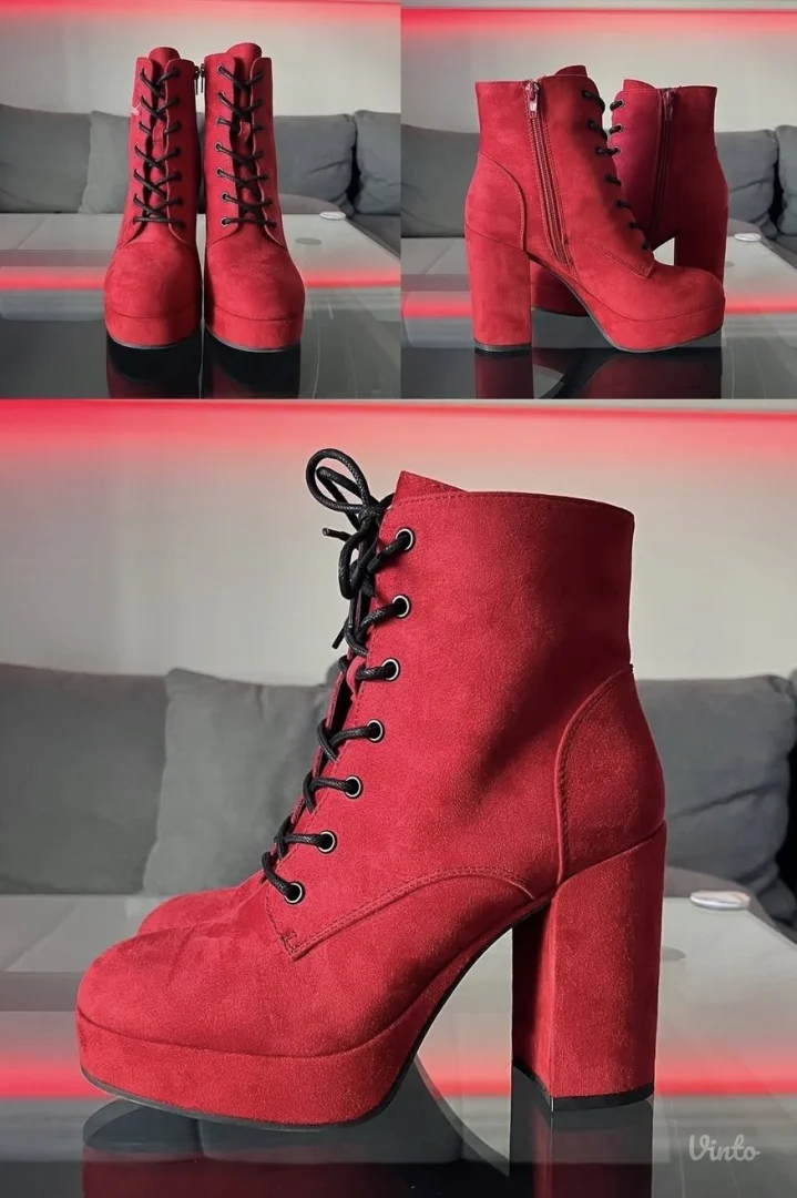 Nove čizme na štiklu br. 38