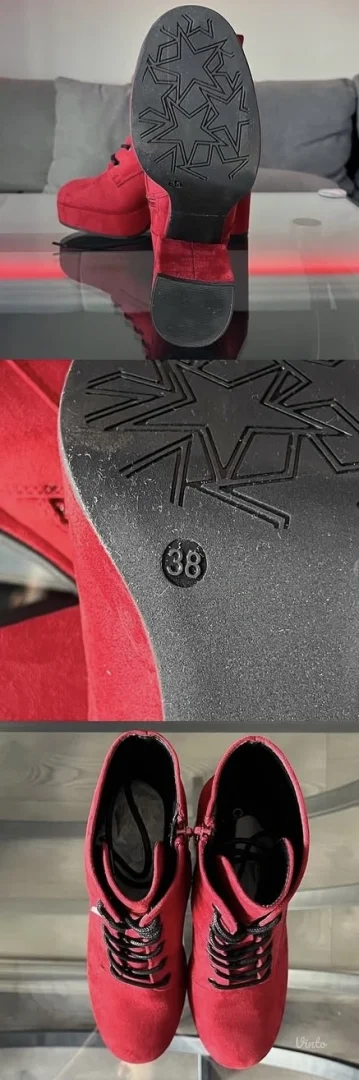 Nove čizme na štiklu br. 38