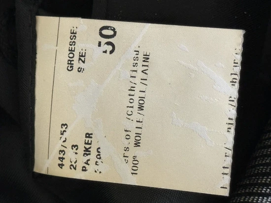 CINQUE sako br. 50