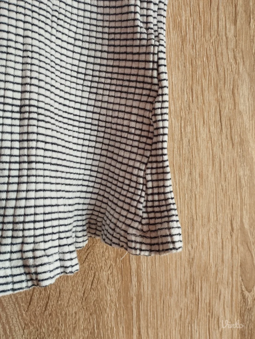 Zara bretele rebrasta elastična majica