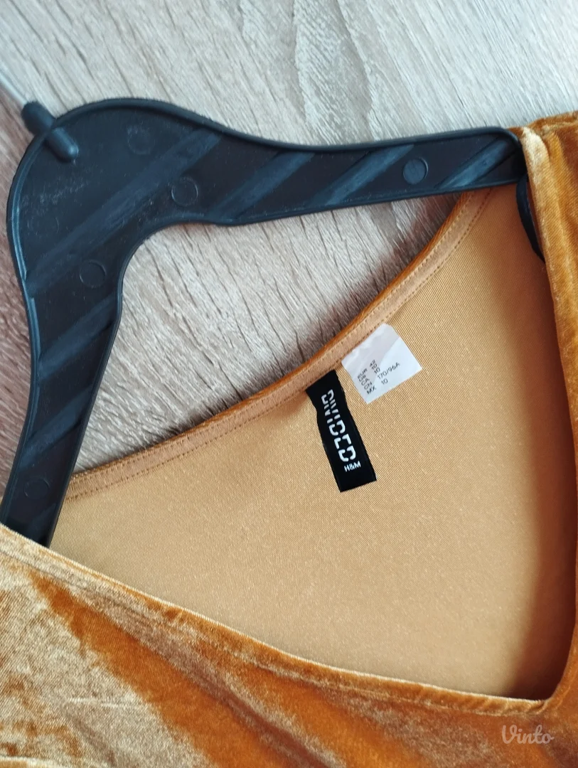 Plisirana haljina H&M Divided, Vel. 42