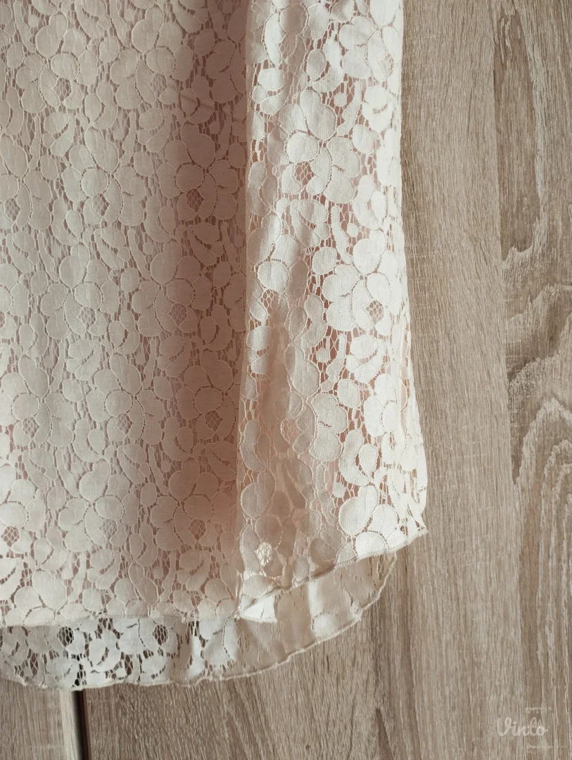 Cynthia Rowley Bluza, Čipkasta, Pudro Roze