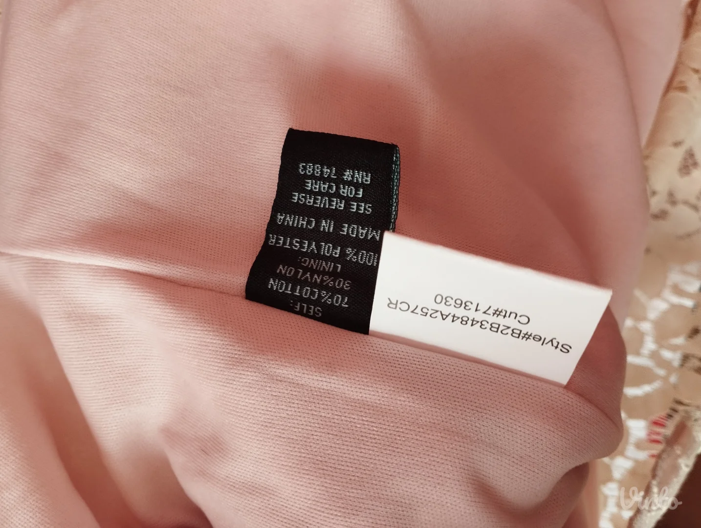 Cynthia Rowley Bluza, Čipkasta, Pudro Roze