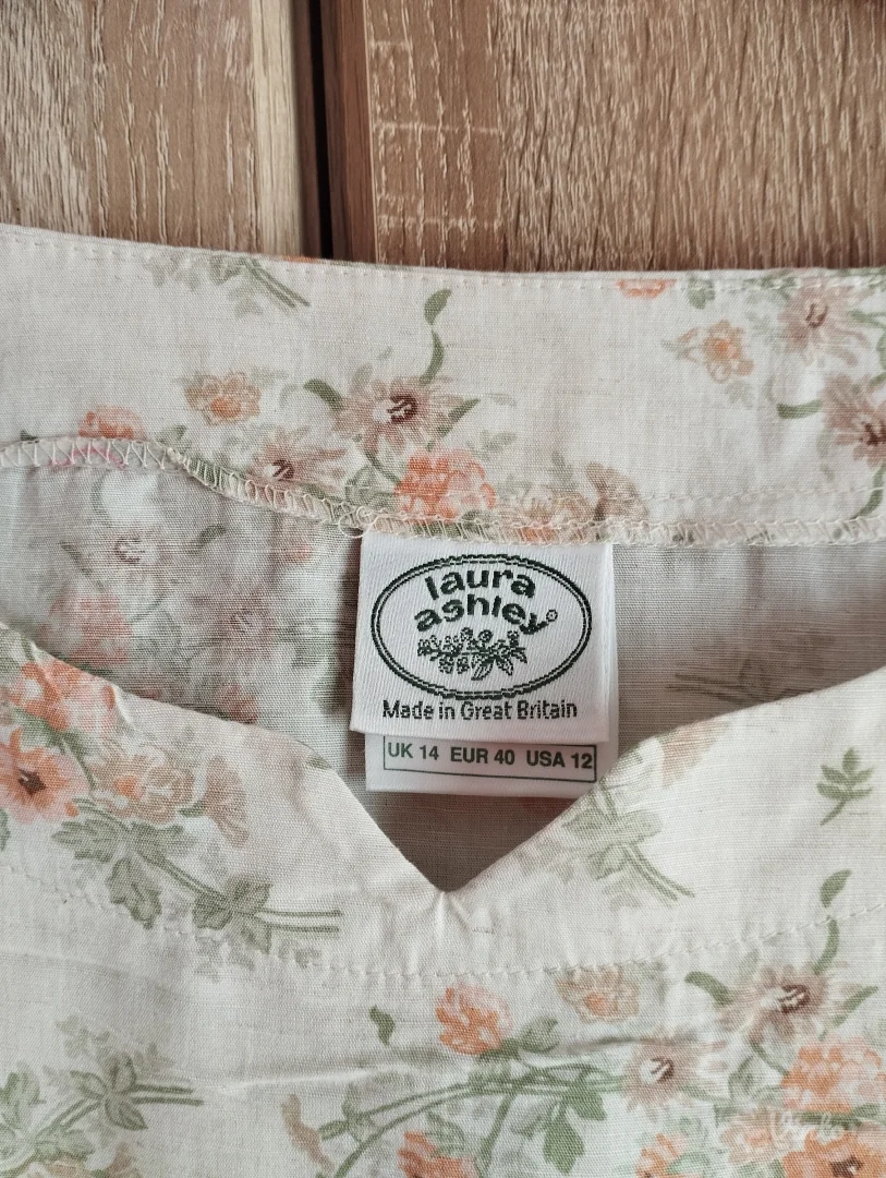 Laura Ashley unikatna bluza prirodni materijali