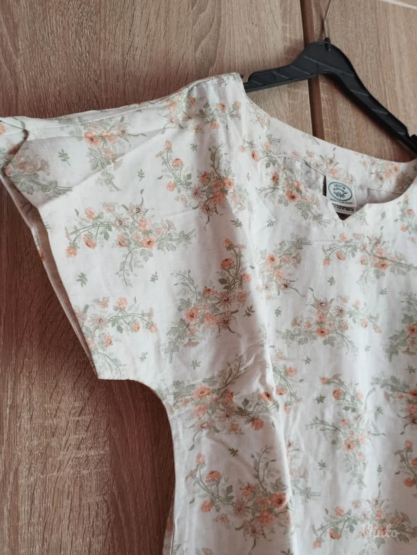 Laura Ashley unikatna bluza prirodni materijali