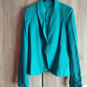 P.S. Fashion Tirkizni Strukirani Blejzer – Kao nov (Veličina 36)