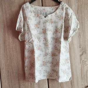 Laura Ashley unikatna bluza prirodni materijali
