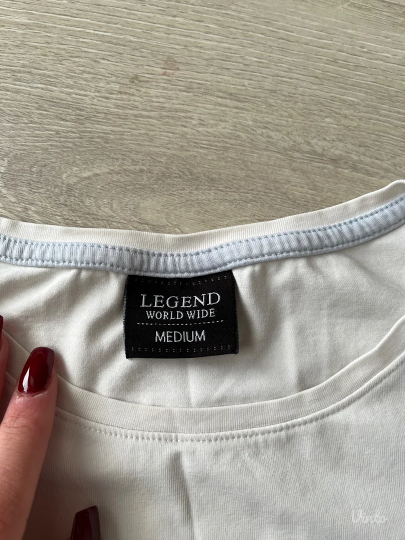 LEGEND-Ženska bela majica