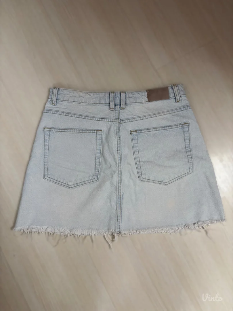 Zara mini teksas suknja