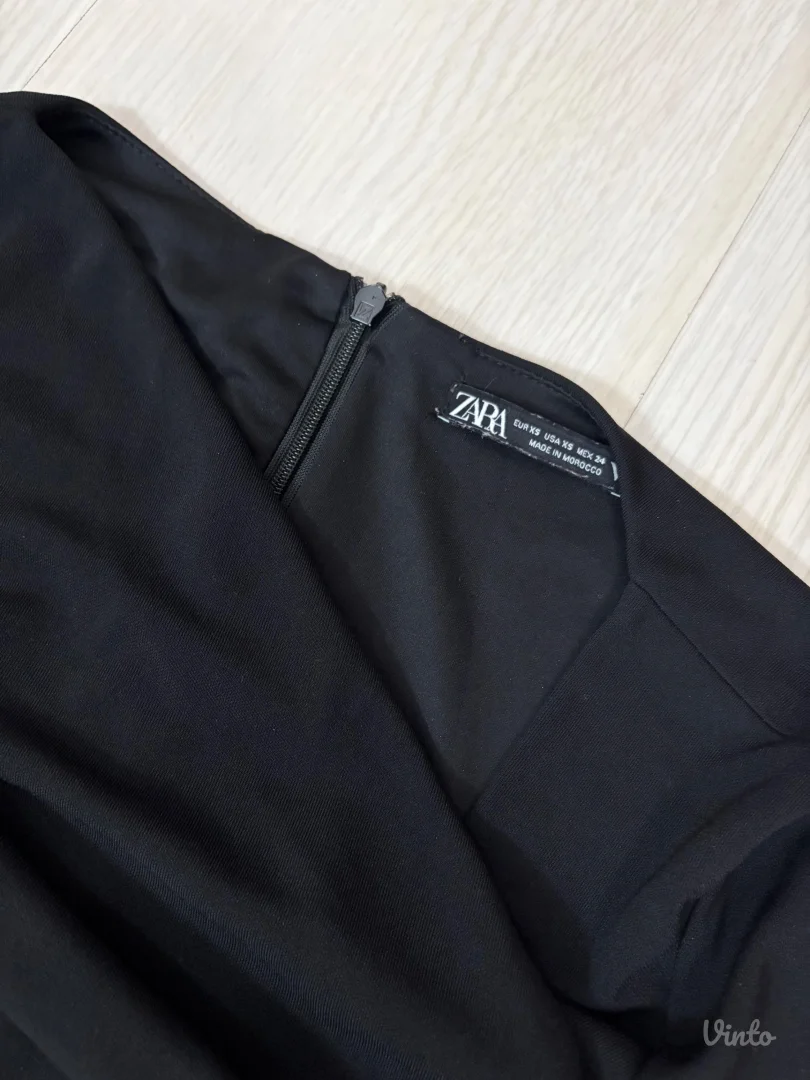 Zara drapirana mini haljina