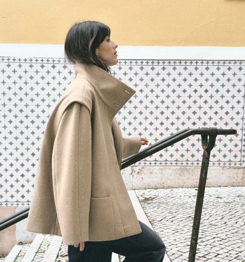 ZARA kaputic vuna novo