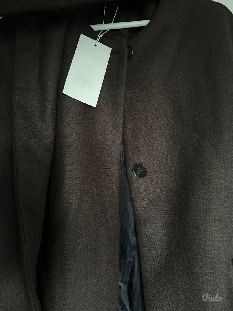 NOV ZARA KAPUT 50% vuna