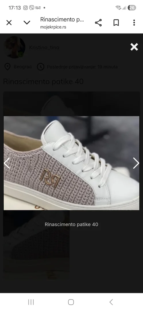 Rinascimento patike 40