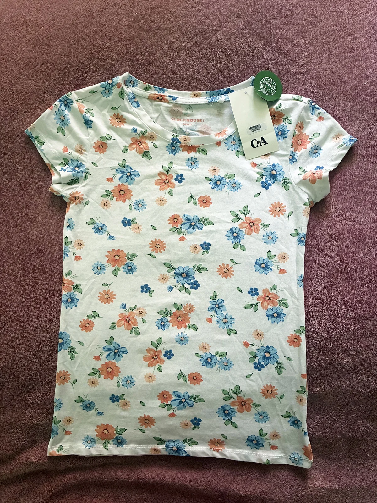 C&A cvetna majica S - NOVO