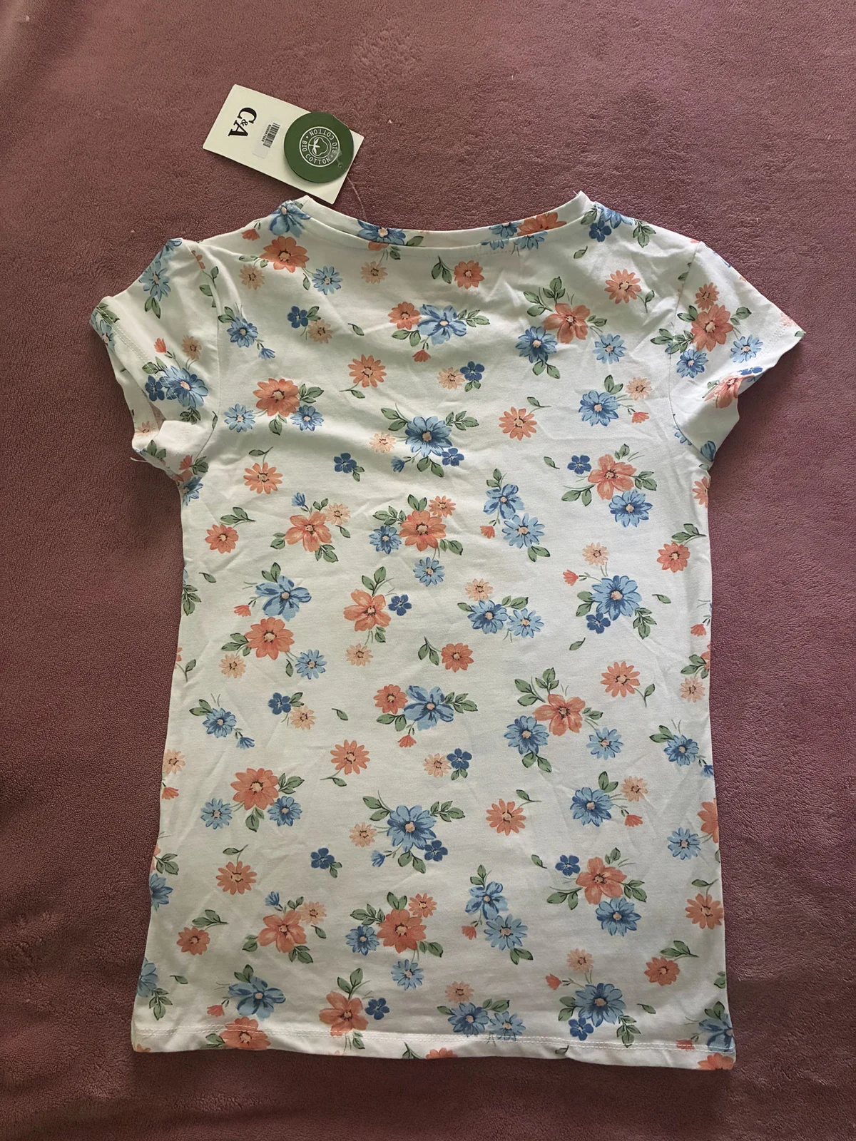 C&A cvetna majica S - NOVO