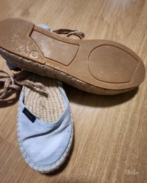Original DIESEL teksas espadrile na vezivanje (Espadrillas Rags)- NOVO/ 37 br