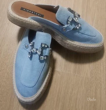 NISANTASI Teksas Papuče / Mules Sa Šnalom (NOVO)/ 37 br