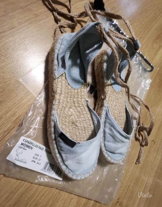 Original DIESEL teksas espadrile na vezivanje (Espadrillas Rags)- NOVO/ 37 br
