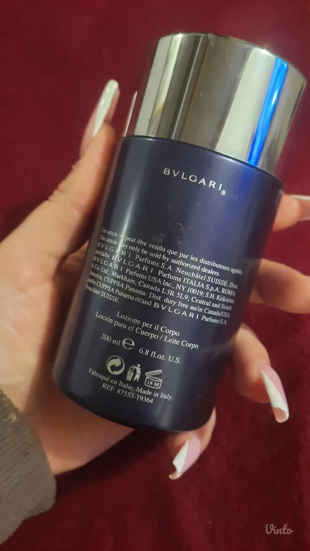 Bvlgari lotion poure le Corps