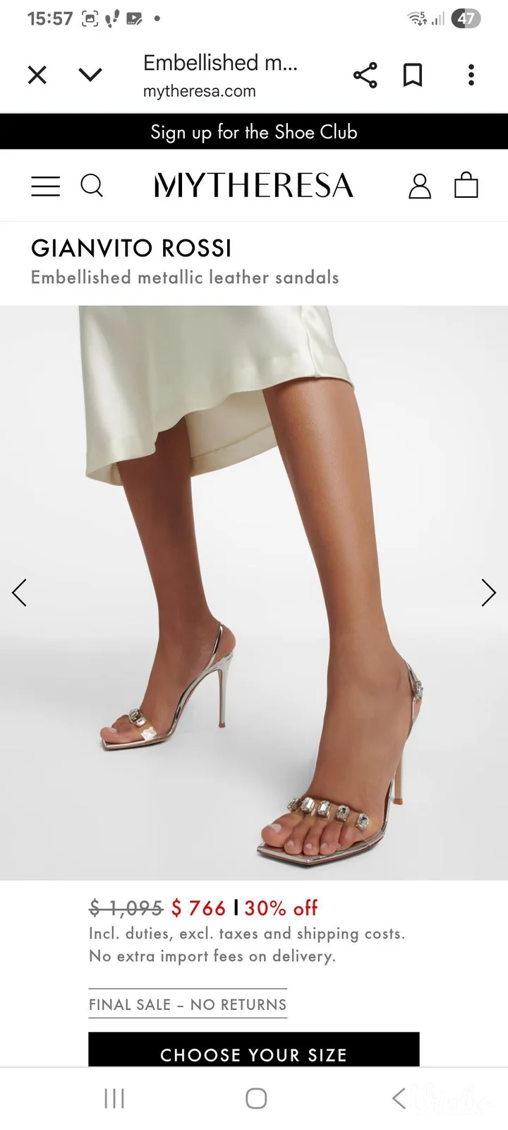 Gianvito rossi skroz nove