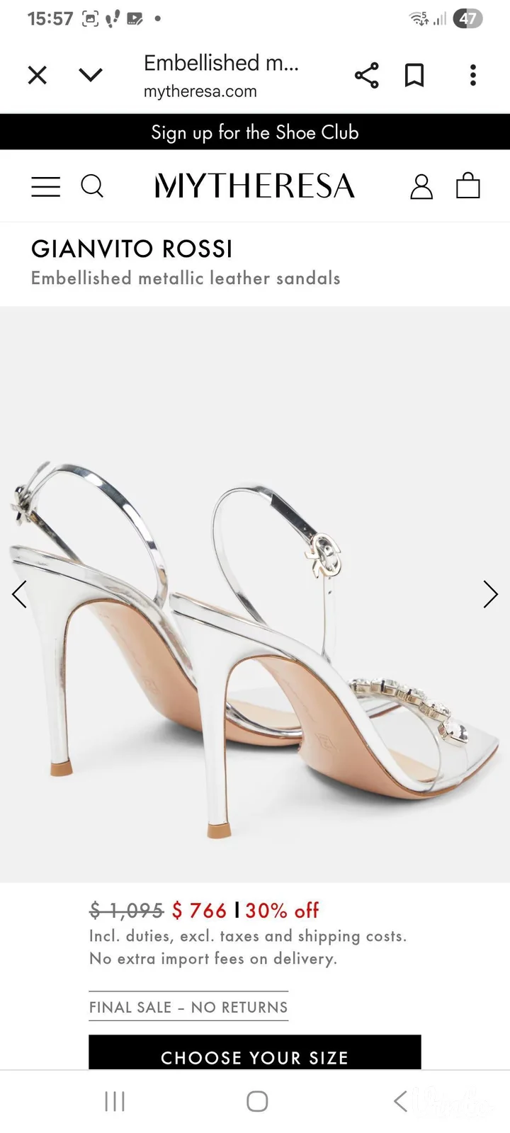 Gianvito rossi skroz nove