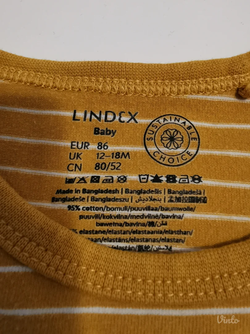 Lindex bodi za bebu, vel. 86