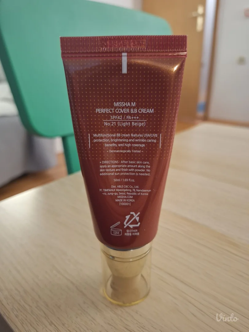 MISSHA perfect cover BB krema, SPF 42, PA+++