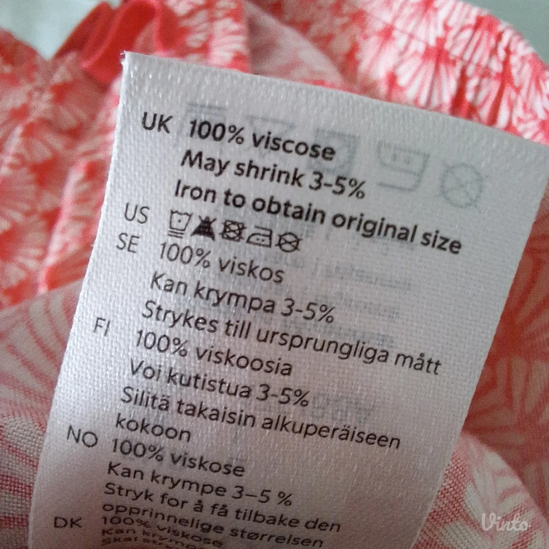 Lindex sorts, 100% viskoza, NOVO, velicina L