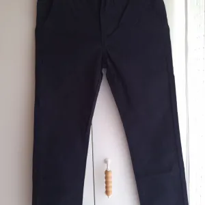 Teget pamucne pantalone za decaka, NOVE, vel. 116