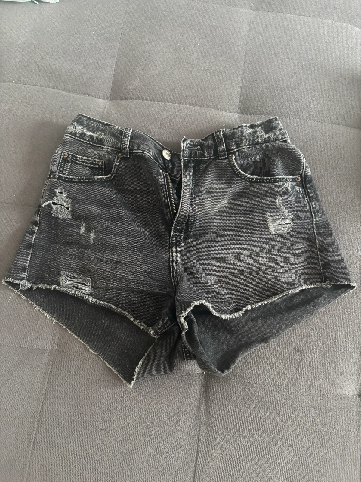 Zara teksas crni šorts