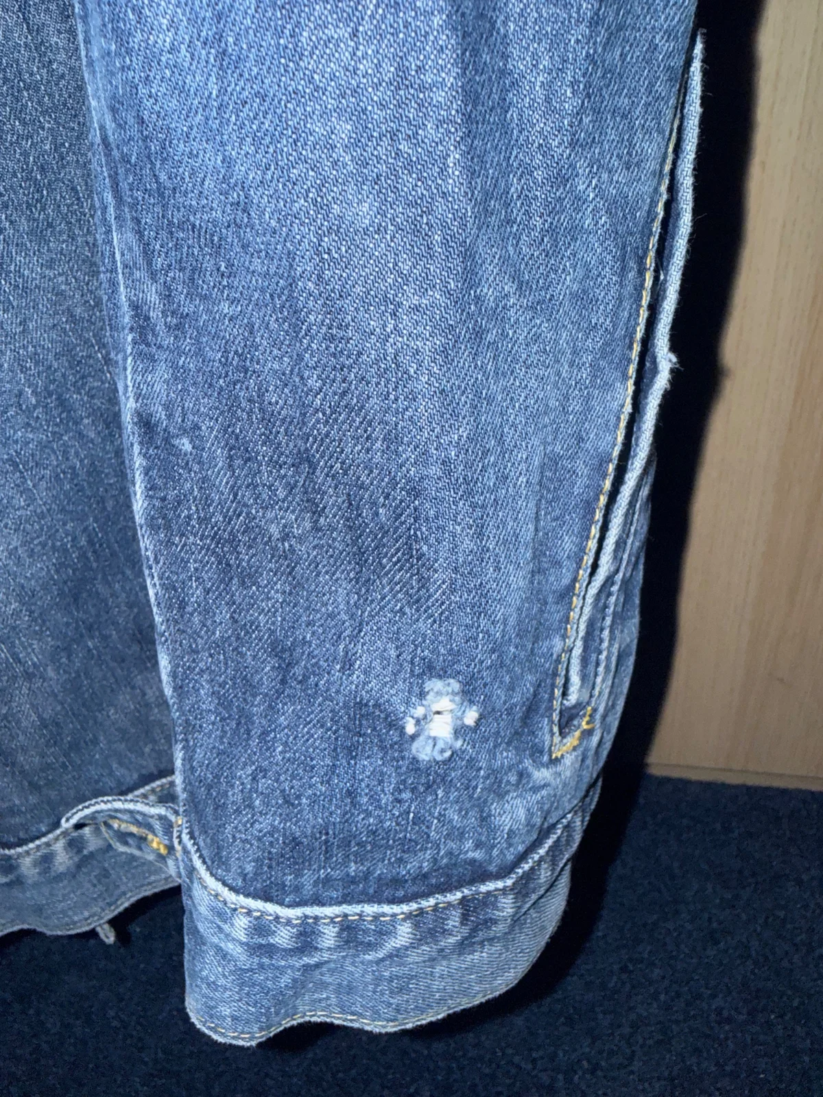 Lee Sanforized vintage teksas jakna XXL