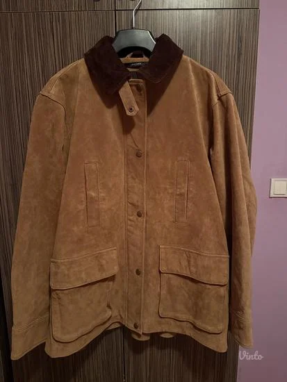 Zara 100% kožna jakna - NOVA