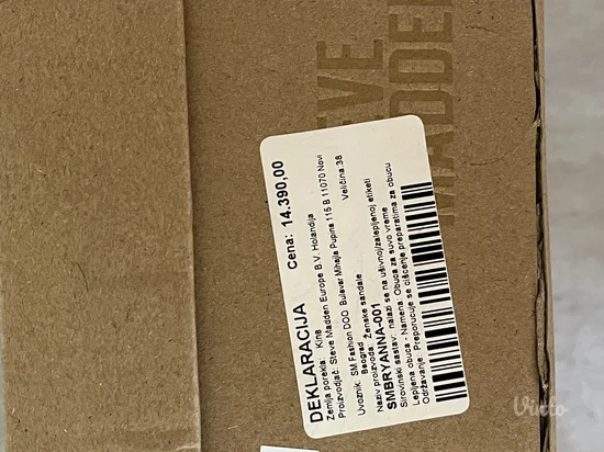 Steve Madden štikle 38