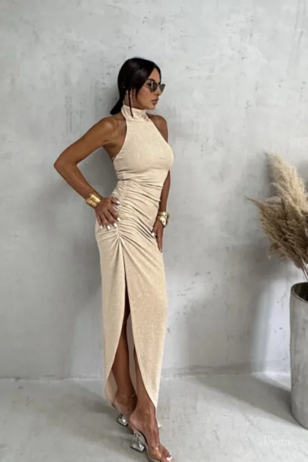 Blondy haljinica NIA CHAMPAGNE