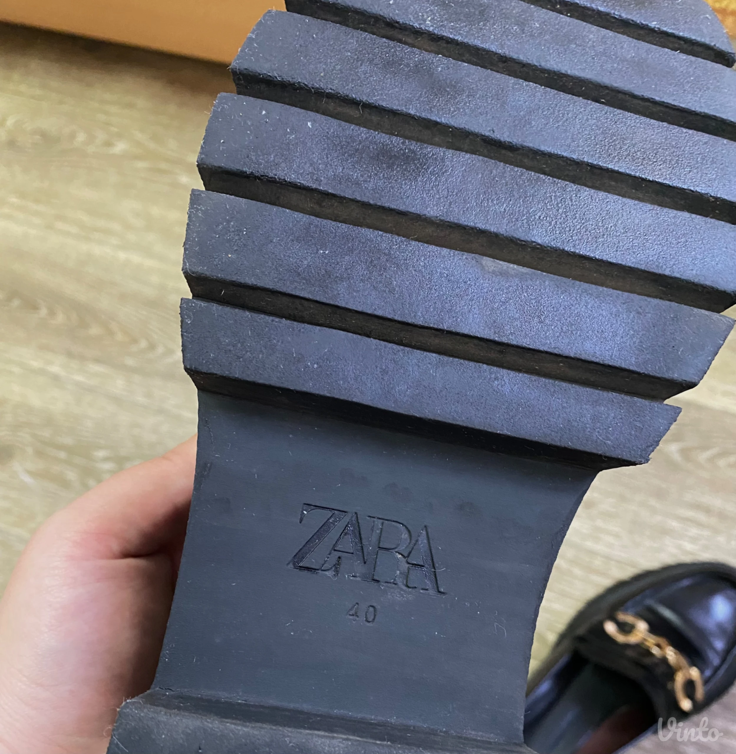 Zara - crne mokasine