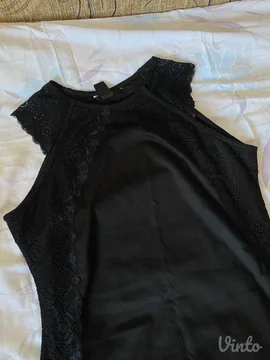 H&M crna haljina