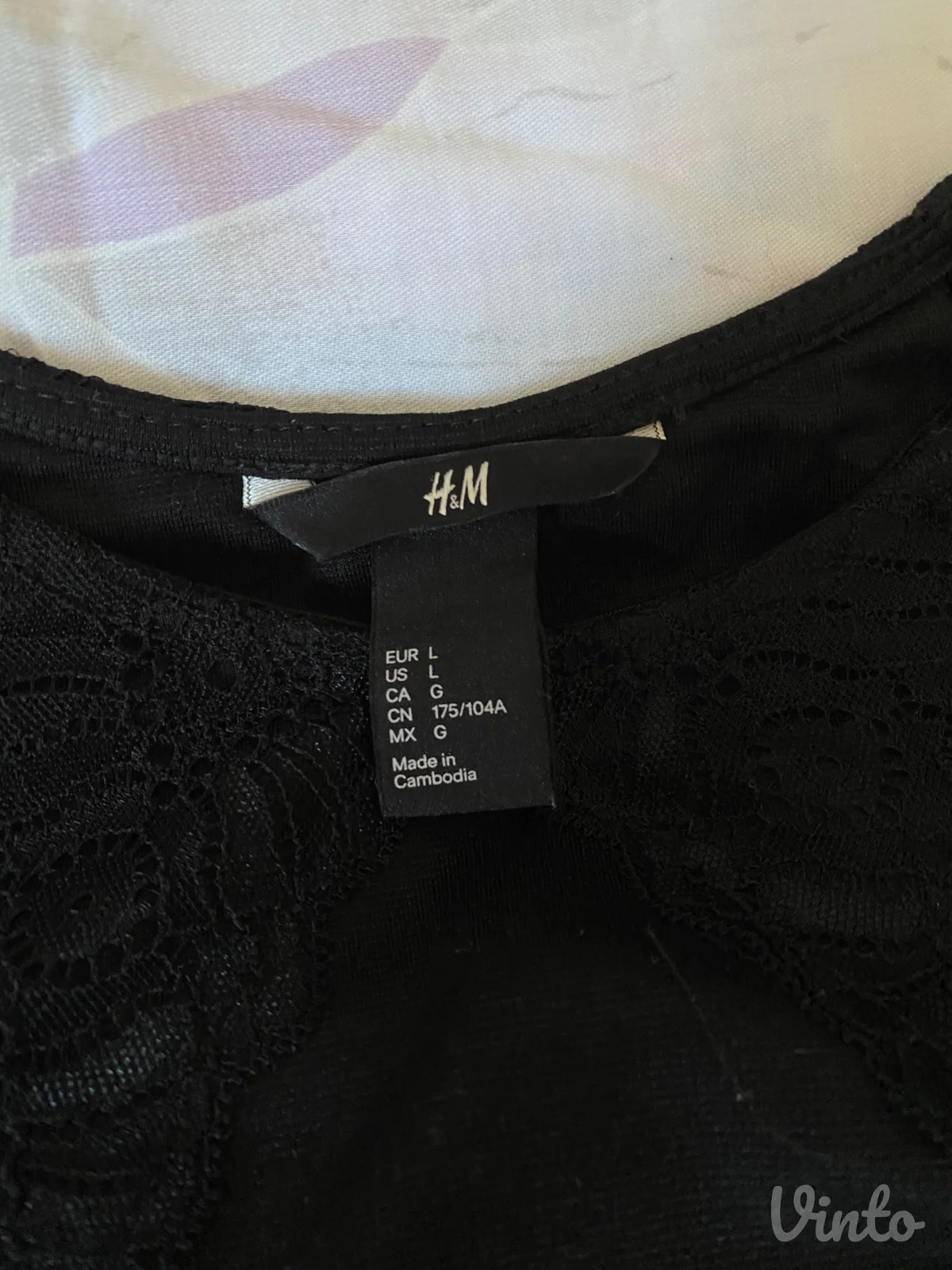 H&M crna haljina