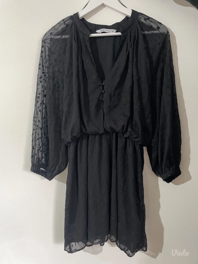 Zara - Crna mini haljina