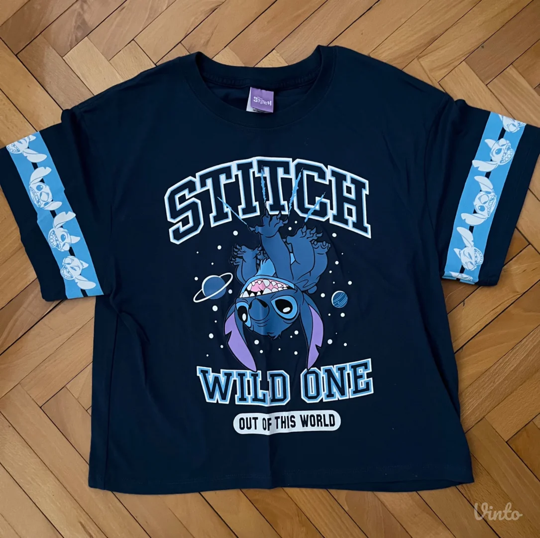 Stich-krop top majica za žene i decu